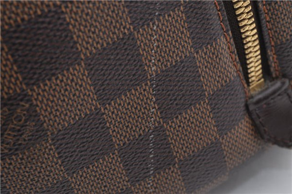 Authentic Louis Vuitton Damier Ribera MM Hand Boston Bag Purse N41434 LV 8239F