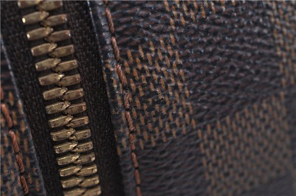 Authentic Louis Vuitton Damier Ribera MM Hand Boston Bag Purse N41434 LV 8239F