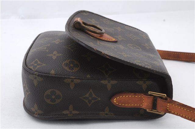 Auth LOUIS VUITTON Monogram Saint Cloud MM Shoulder Cross Bag M51243 LV 8240C