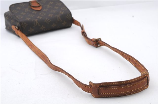 Auth LOUIS VUITTON Monogram Saint Cloud MM Shoulder Cross Bag M51243 LV 8240C