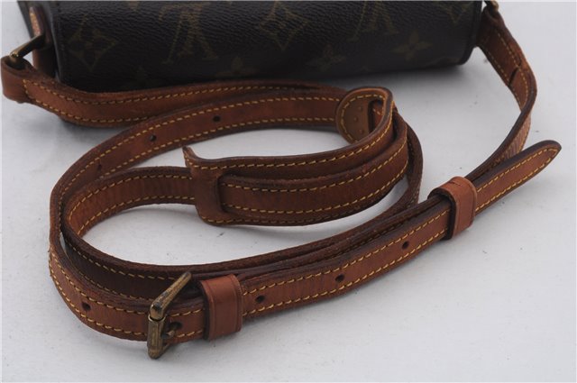 Auth LOUIS VUITTON Monogram Saint Cloud MM Shoulder Cross Bag M51243 LV 8240C