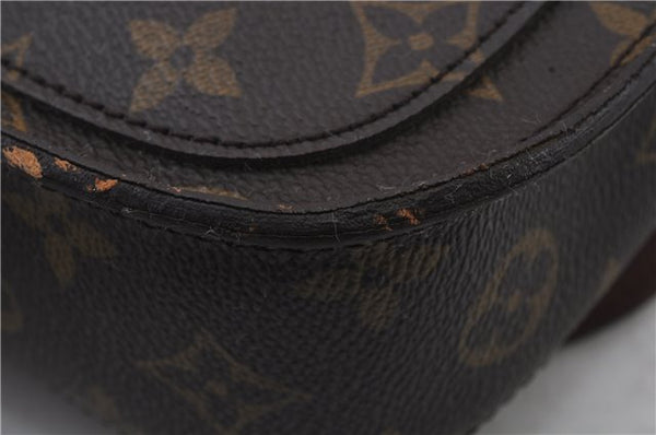 Auth LOUIS VUITTON Monogram Saint Cloud MM Shoulder Cross Bag M51243 LV 8240C