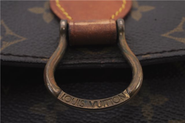 Auth LOUIS VUITTON Monogram Saint Cloud MM Shoulder Cross Bag M51243 LV 8240C