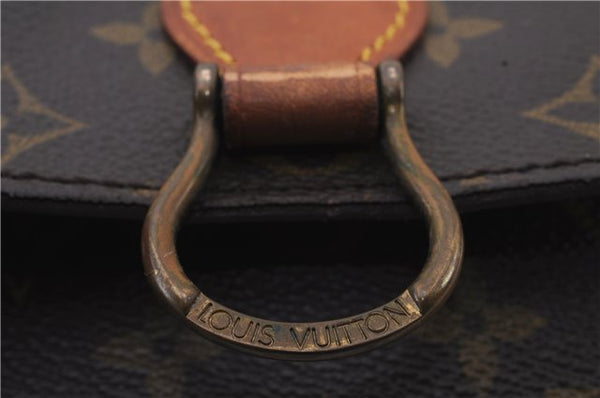 Auth LOUIS VUITTON Monogram Saint Cloud MM Shoulder Cross Bag M51243 LV 8240C