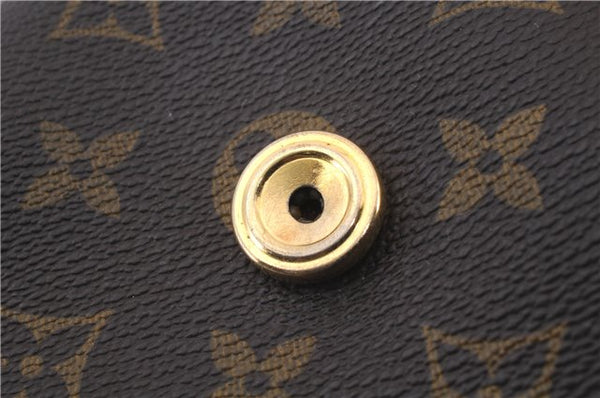 Auth LOUIS VUITTON Monogram Saint Cloud MM Shoulder Cross Bag M51243 LV 8240C