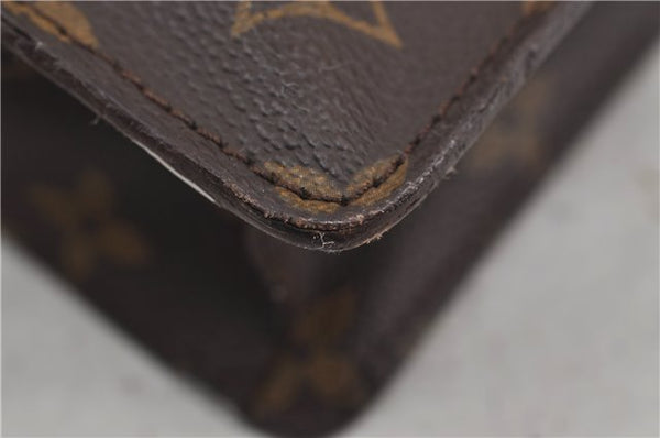 Auth Louis Vuitton Monogram Porte Documents Senateur Briefcase M53335 LV 8240D