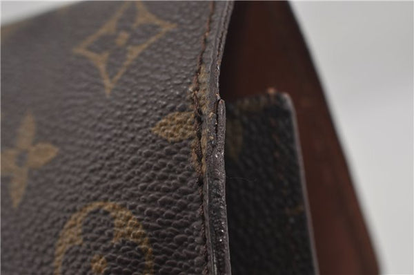 Auth Louis Vuitton Monogram Porte Documents Senateur Briefcase M53335 LV 8240D