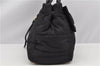 Authentic PRADA Nylon Tessuto Leather 2Way Shoulder Hand Bag Black 8240F