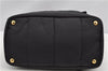Authentic PRADA Nylon Tessuto Leather 2Way Shoulder Hand Bag Black 8240F