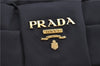 Authentic PRADA Nylon Tessuto Leather 2Way Shoulder Hand Bag Black 8240F