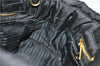 Authentic PRADA Nylon Tessuto Leather 2Way Shoulder Hand Bag Black 8240F
