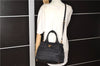 Authentic PRADA Nylon Tessuto Leather 2Way Shoulder Hand Bag Black 8240F
