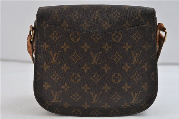 Auth LOUIS VUITTON Monogram Saint Cloud GM Shoulder Cross Bag M51242 LV 8241C