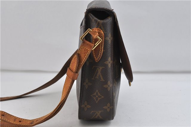 Auth LOUIS VUITTON Monogram Saint Cloud GM Shoulder Cross Bag M51242 LV 8241C