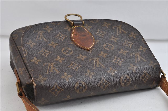 Auth LOUIS VUITTON Monogram Saint Cloud GM Shoulder Cross Bag M51242 LV 8241C