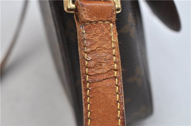 Auth LOUIS VUITTON Monogram Saint Cloud GM Shoulder Cross Bag M51242 LV 8241C