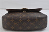 Auth LOUIS VUITTON Monogram Saint Cloud GM Shoulder Cross Bag M51242 LV 8241C