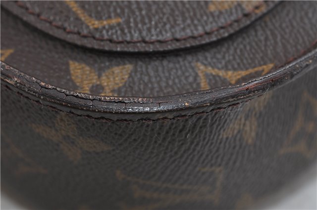 Auth LOUIS VUITTON Monogram Saint Cloud GM Shoulder Cross Bag M51242 LV 8241C