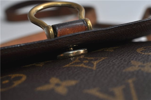 Auth LOUIS VUITTON Monogram Saint Cloud GM Shoulder Cross Bag M51242 LV 8241C