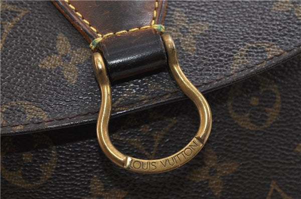 Auth LOUIS VUITTON Monogram Saint Cloud GM Shoulder Cross Bag M51242 LV 8241C