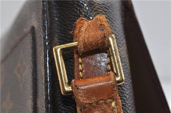 Auth LOUIS VUITTON Monogram Saint Cloud GM Shoulder Cross Bag M51242 LV 8241C