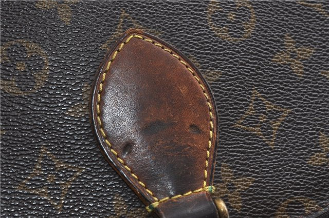 Auth LOUIS VUITTON Monogram Saint Cloud GM Shoulder Cross Bag M51242 LV 8241C