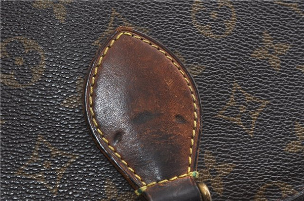 Auth LOUIS VUITTON Monogram Saint Cloud GM Shoulder Cross Bag M51242 LV 8241C