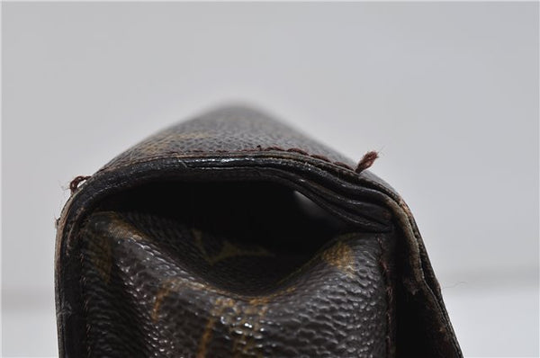 Auth LOUIS VUITTON Monogram Saint Cloud GM Shoulder Cross Bag M51242 LV 8241C