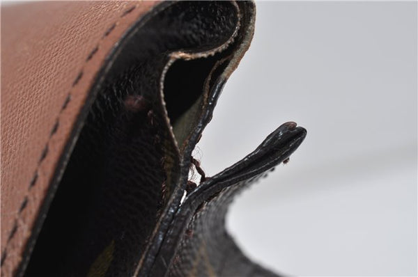 Auth LOUIS VUITTON Monogram Saint Cloud GM Shoulder Cross Bag M51242 LV 8241C