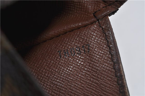 Auth LOUIS VUITTON Monogram Saint Cloud GM Shoulder Cross Bag M51242 LV 8241C