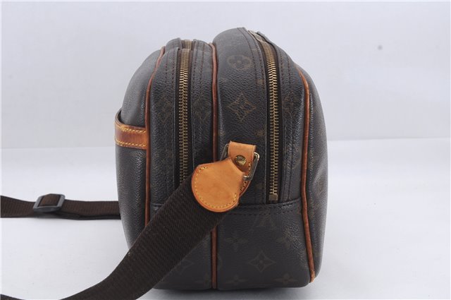 Auth Louis Vuitton Monogram Reporter PM Shoulder Cross Body Bag M45254 LV 8241D