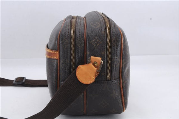 Auth Louis Vuitton Monogram Reporter PM Shoulder Cross Body Bag M45254 LV 8241D