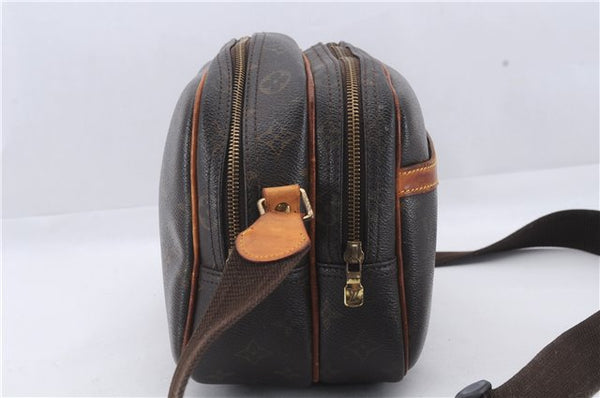 Auth Louis Vuitton Monogram Reporter PM Shoulder Cross Body Bag M45254 LV 8241D