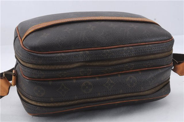 Auth Louis Vuitton Monogram Reporter PM Shoulder Cross Body Bag M45254 LV 8241D