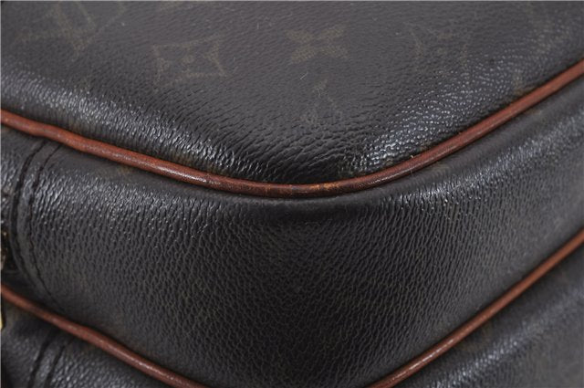 Auth Louis Vuitton Monogram Reporter PM Shoulder Cross Body Bag M45254 LV 8241D