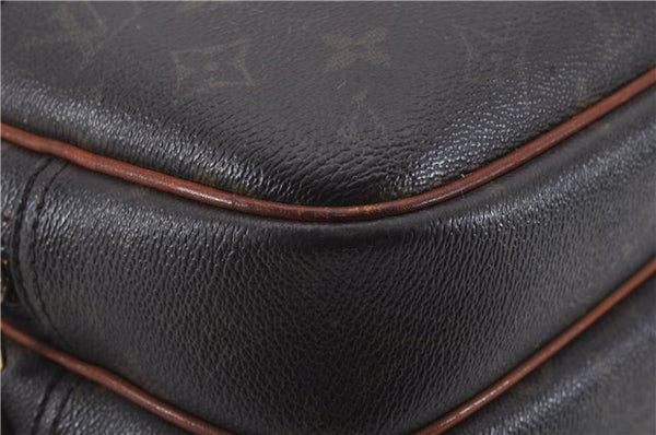 Auth Louis Vuitton Monogram Reporter PM Shoulder Cross Body Bag M45254 LV 8241D