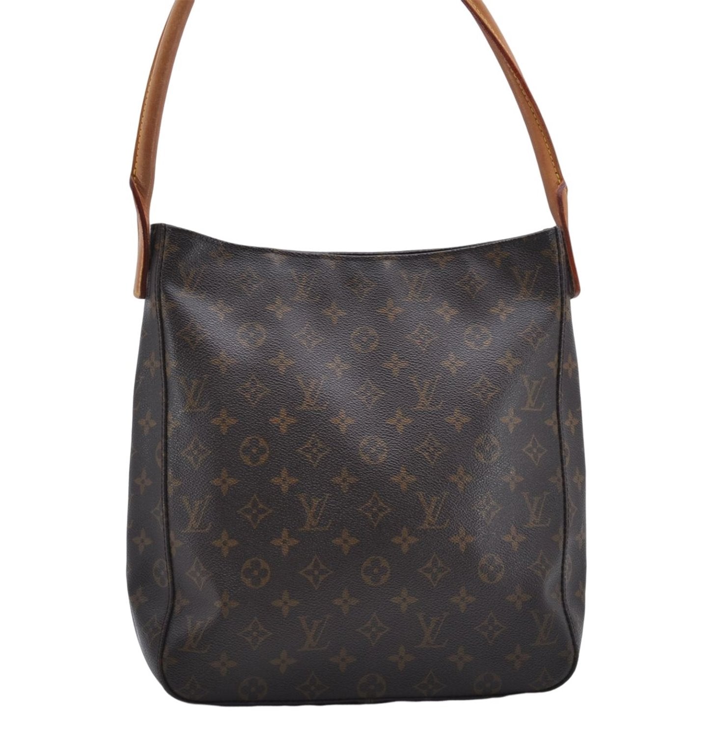 Authentic Louis Vuitton Monogram Looping GM Shoulder Bag M51145 LV 8243D