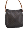 Authentic Louis Vuitton Monogram Looping GM Shoulder Bag M51145 LV 8243D