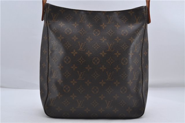 Authentic Louis Vuitton Monogram Looping GM Shoulder Bag M51145 LV 8243D