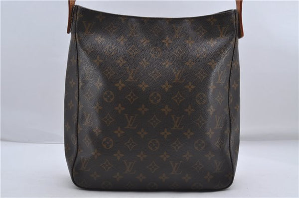 Authentic Louis Vuitton Monogram Looping GM Shoulder Bag M51145 LV 8243D