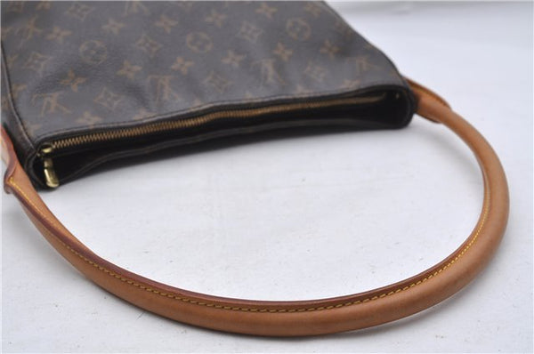 Authentic Louis Vuitton Monogram Looping GM Shoulder Bag M51145 LV 8243D