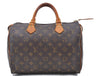 Authentic LOUIS VUITTON Monogram Speedy 30 Hand Bag Purse M41526 LV 8245C