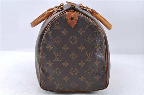 Authentic LOUIS VUITTON Monogram Speedy 30 Hand Bag Purse M41526 LV 8245C