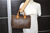 Authentic LOUIS VUITTON Monogram Speedy 30 Hand Bag Purse M41526 LV 8245C