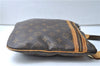 Auth Louis Vuitton Monogram Pochette Bosphore Shoulder Cross Bag M40044 LV 8246E