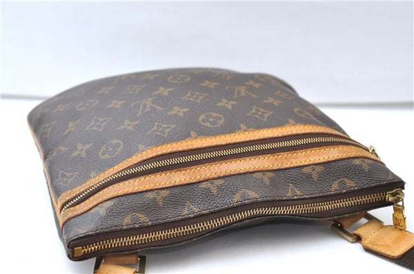 Auth Louis Vuitton Monogram Pochette Bosphore Shoulder Cross Bag M40044 LV 8246E