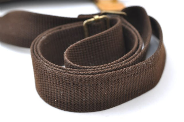 Auth Louis Vuitton Monogram Pochette Bosphore Shoulder Cross Bag M40044 LV 8246E