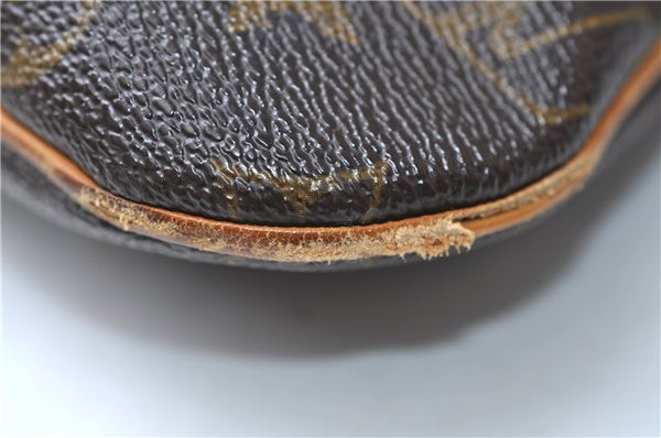 Auth Louis Vuitton Monogram Pochette Bosphore Shoulder Cross Bag M40044 LV 8246E