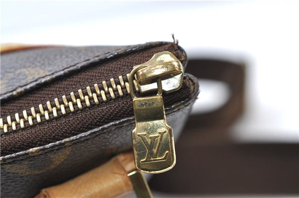 Auth Louis Vuitton Monogram Pochette Bosphore Shoulder Cross Bag M40044 LV 8246E