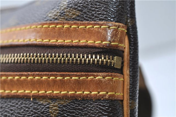 Auth Louis Vuitton Monogram Pochette Bosphore Shoulder Cross Bag M40044 LV 8246E